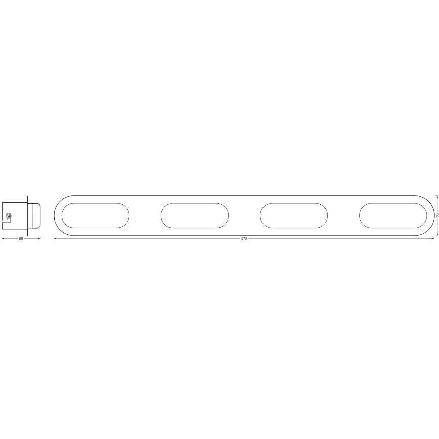 Osram - Applique murale LED dimmable pour salle de bains SMART+ DUPLO LED/24W/230V 3000-6500K IP44 Wi-Fi