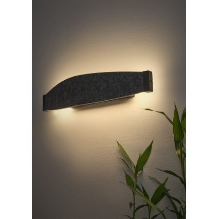 Osram - Applique murale LED DECOR FLAT LED/13W/230V gris