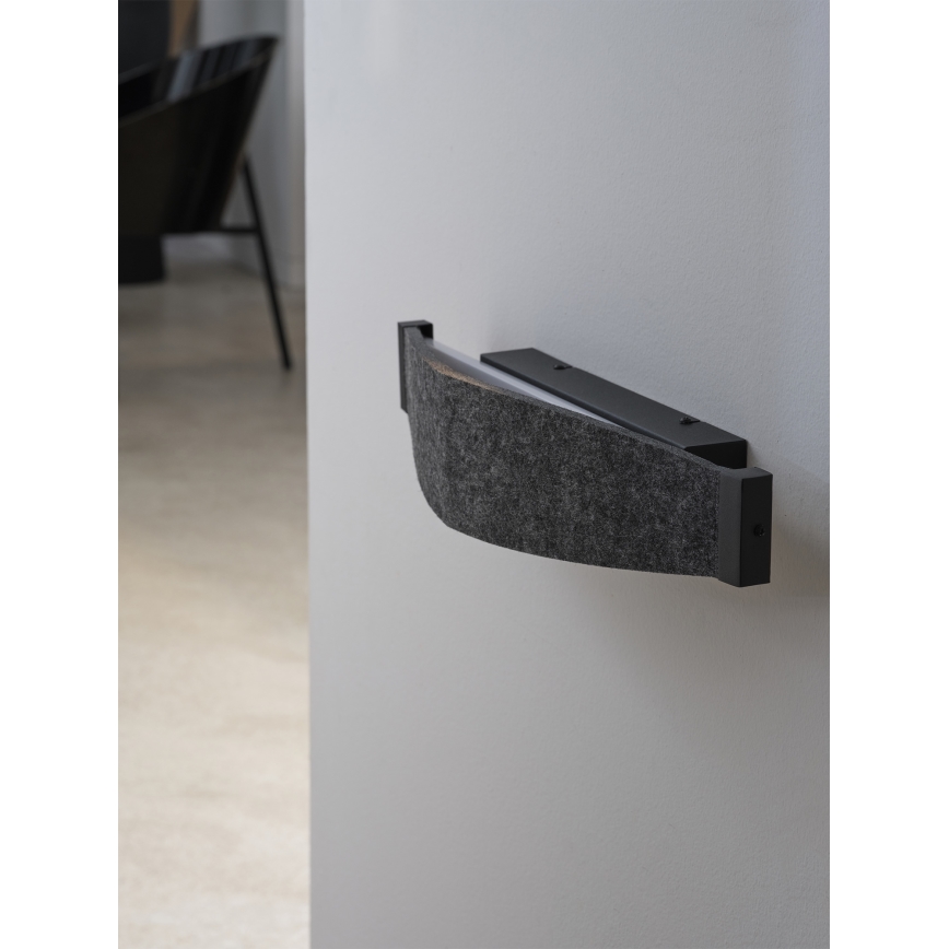 Osram - Applique murale LED DECOR FLAT LED/13W/230V gris