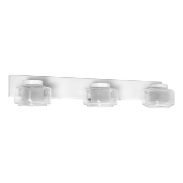 Osram - Applique murale LED pour salle de bains ORBIS FLAME 3xLED/5,5W/230V 3000/4000K IP44 blanche