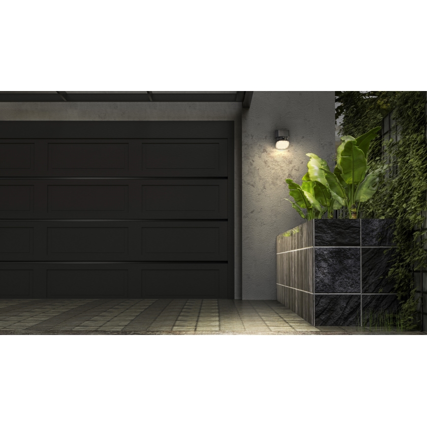 Osram - applique murale solaire à LED avec capteur ENDURA STYLE LED/10,3W/4,2V 2000 mAh IP54 anthracite