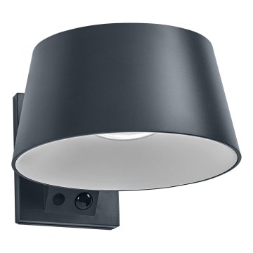 Osram - Applique solare a LED con sensore ENDURA STYLE LED 10,1 W / 4,2 V, 2000 mAh, IP54, antracite