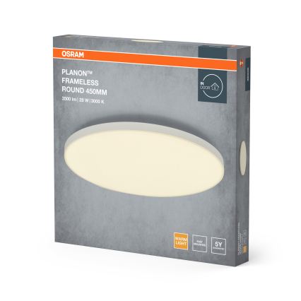 Osram - Aufgesetztes LED Panel PLANON LED/28W/230V 3000K Durchmesser 45 cm weiß