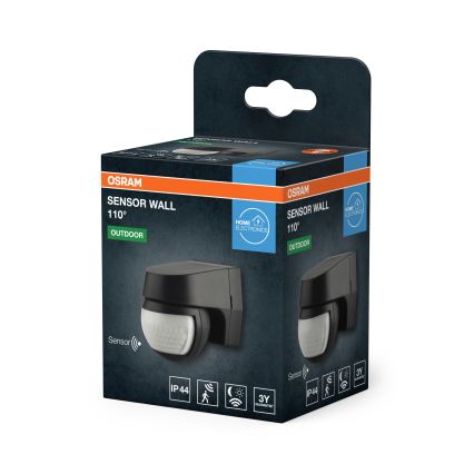 Osram - Außen-Infrarot-Bewegungsmelder 230 V IP44 schwarz