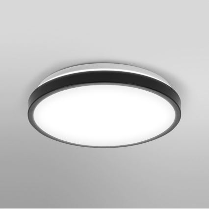 Osram - LED-Badezimmer-Deckenleuchte DISC LED/18W/230V 3000/4000K Ø 30 cm IP44 schwarz