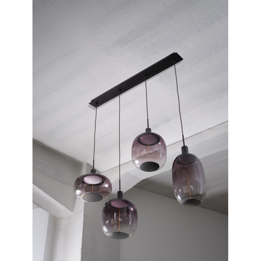 Osram - Câble d'alimentation NEEDLE PENDANT 4xE27/25W/230V anthracite