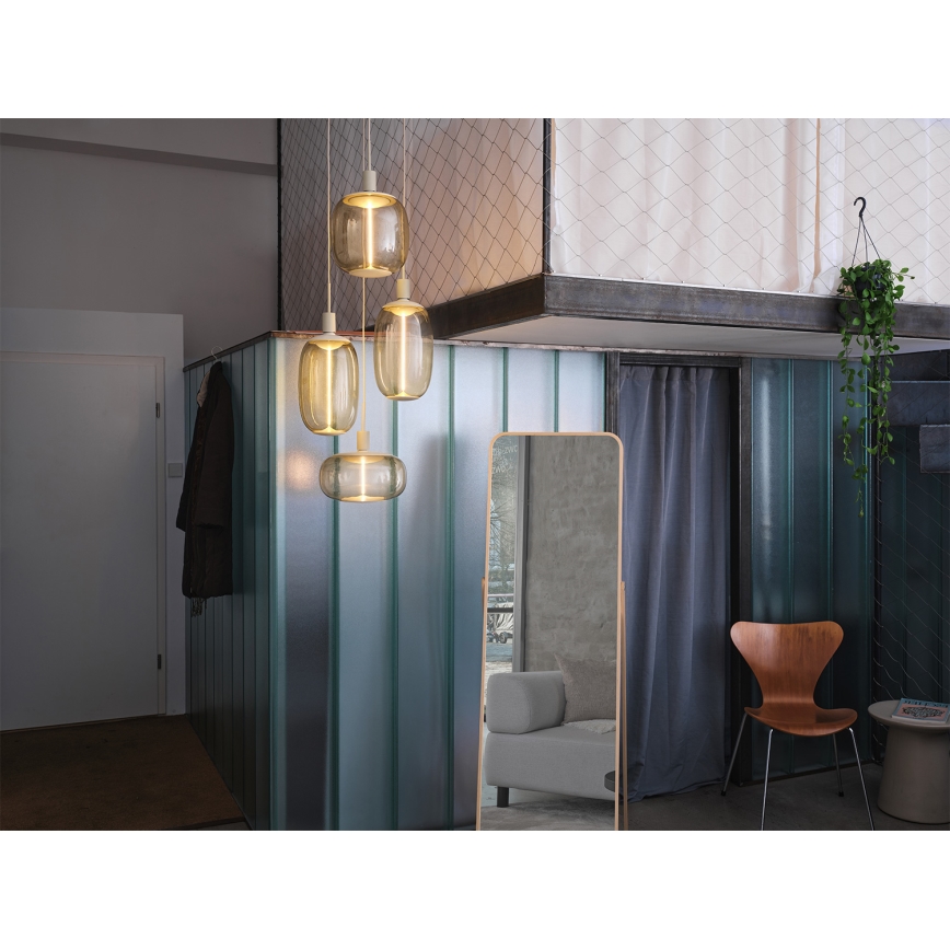 Osram - Câble d'alimentation NEEDLE PENDANT 4xE27/25W/230V beige