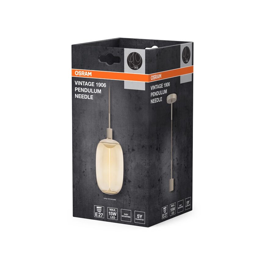 Osram - Câble d'alimentation pour PENDULUM NEEDLE 1xE27/15W/230V beige