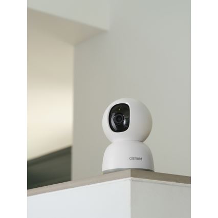 Osram - Caméra d'intérieur intelligente 360° avec capteur 2K SMART+ 230V Wi-Fi