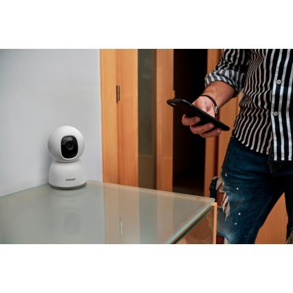 Osram - Caméra d'intérieur intelligente 360° avec capteur 2K SMART+ 230V Wi-Fi