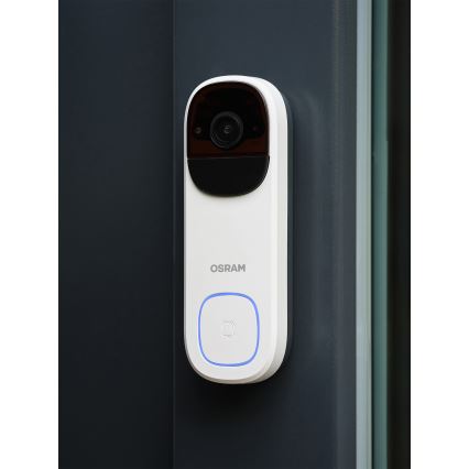 Osram - Campanello video intelligente con sensore 2K SMART+ 230V IP66 Wi-Fi