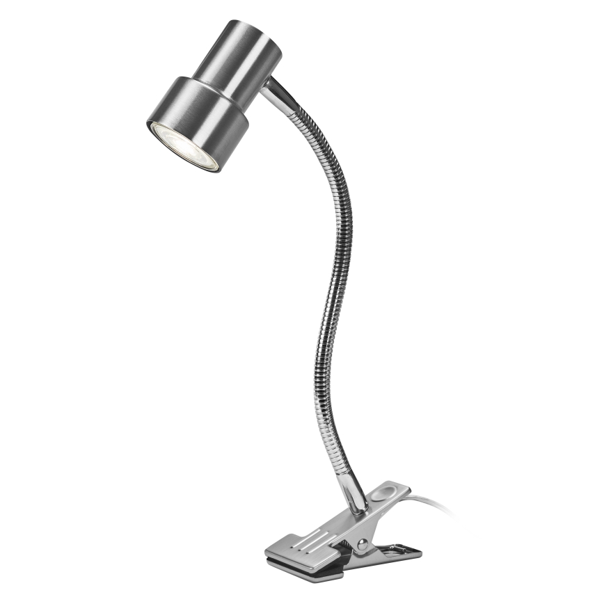 Osram - Clip-Leuchte CLIP STEP FLEX 1xGU10/5W/230V matt-chrom