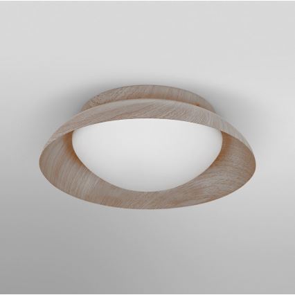 Osram - Deckenleuchte ORBIS MILAN 2xE27/10W/230V Ø 30,5 cm Holzdekor