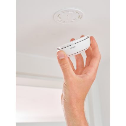 Osram - Détecteur de fumée SMART+ 3V Wi‑Fi 1400 mAh