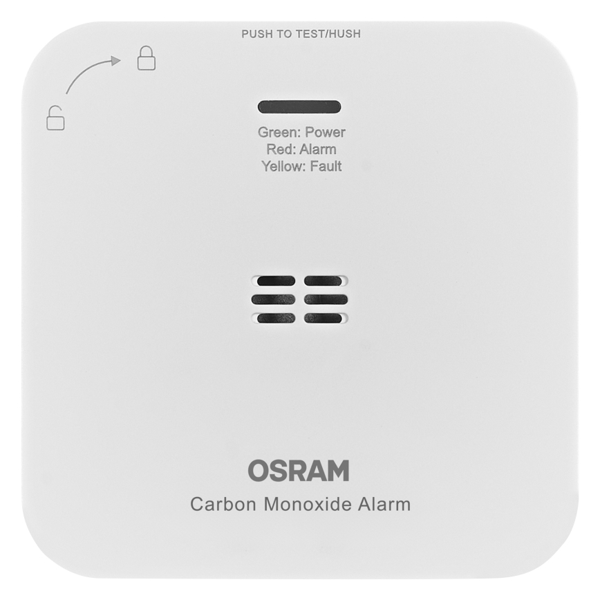 Osram - Détecteur de monoxyde de carbone SMART+ 2xAA Wi-Fi