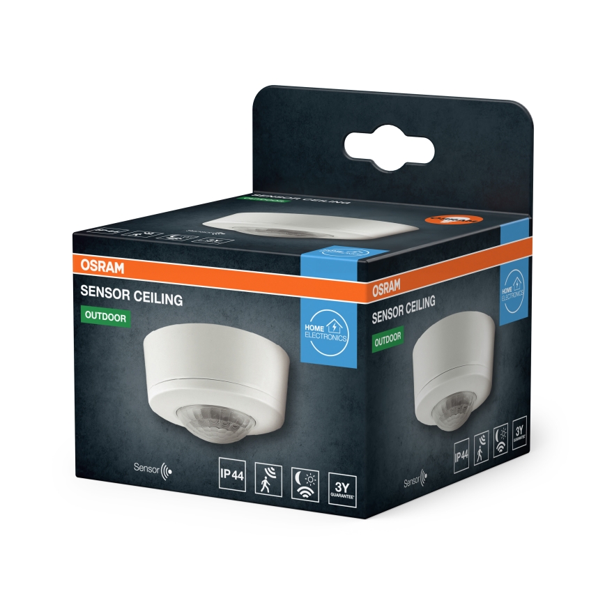 Osram - Détecteur de mouvement infrarouge 230 V IP44 blanc
