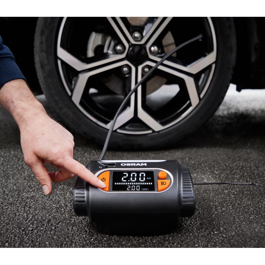 Osram - Digitaler Reifenkompressor TYREinflate 2130 180W/12V