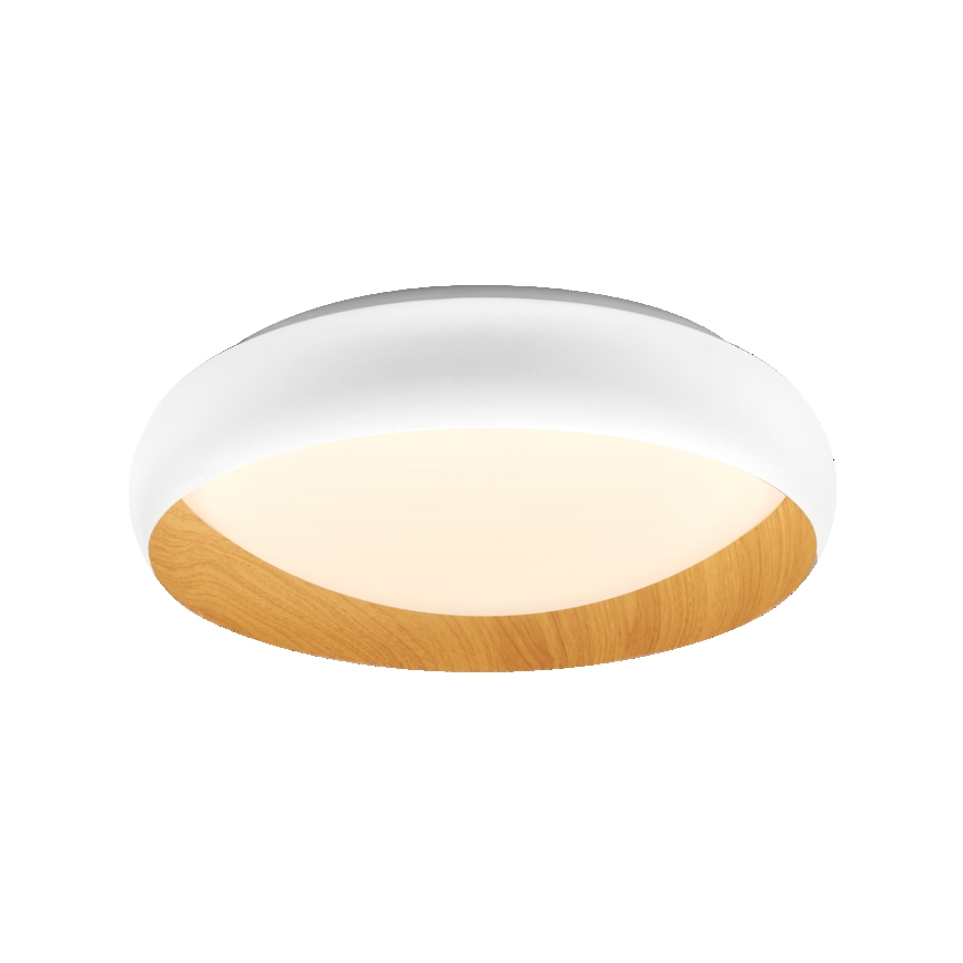 Osram - Dimmbare LED-Deckenleuchte ORBIS LIVIA LED/24W/230V Ø 43 cm weiß/braun