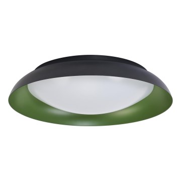 Osram - dimmbare LED-Deckenleuchte ORBIS PLATE LED/45W/230V Ø 48 cm grün/schwarz