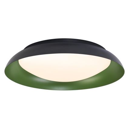 Osram - dimmbare LED-Deckenleuchte ORBIS PLATE LED/45W/230V Ø 48 cm grün/schwarz