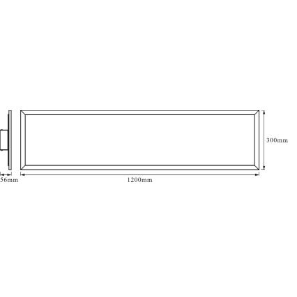 Osram - LED dimmbare Deckenleuchte SMART+ PLANON LED/36W/230V 120x30 cm 3000-6500K Wi-Fi