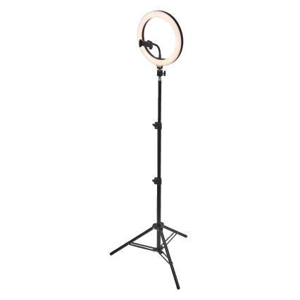 Osram - Dimmbare LED-Lampe mit Ständer und Halterung zum Vloggen, LED / 6 W / USB / 210 mAh