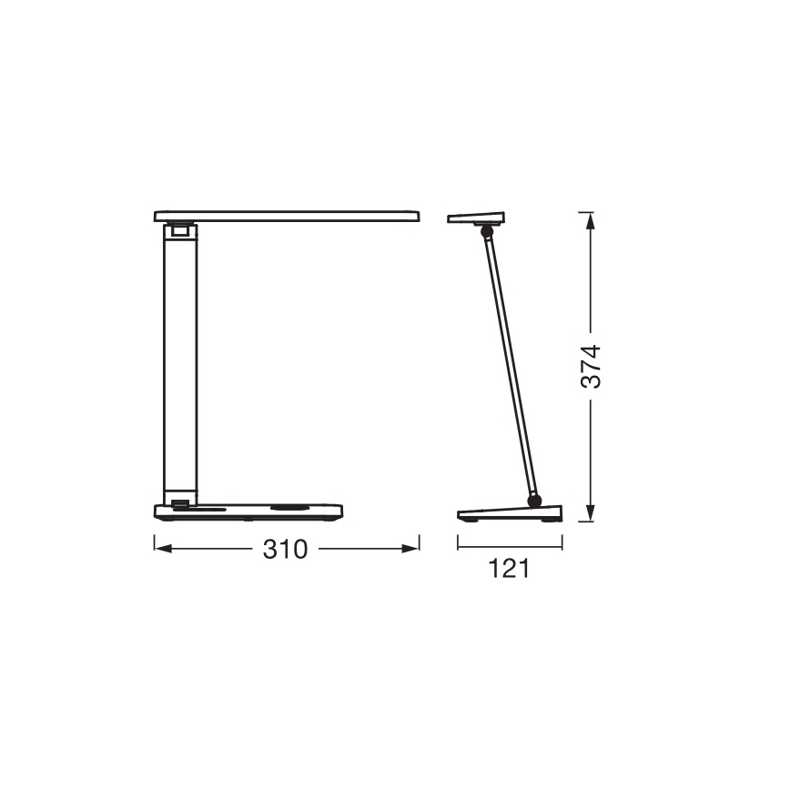 Osram - LED-dimmbare Schreibtischlampe OFFICE LINE LED/7W/230V 3000/4000/6500K weiß