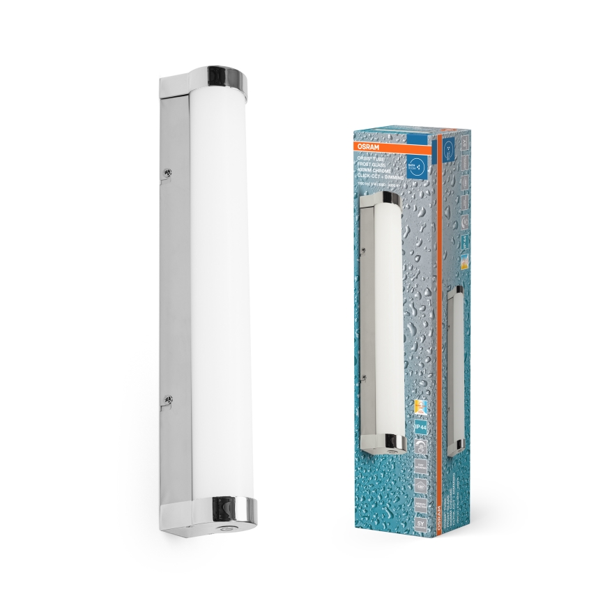 Osram - LED-dimmbare Spiegelbeleuchtung ORBIS TUBE LED/9W/230V 40 cm IP44 glänzender Chrom