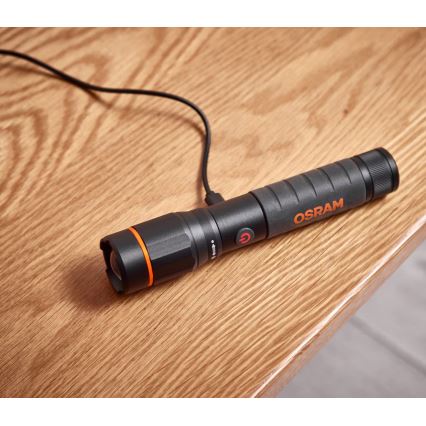Osram - dimmbare, wiederaufladbare LED-Taschenlampe LEDINSPECT PRO TORCH 800 LED/8W/3,7V 2200 mAh IP44