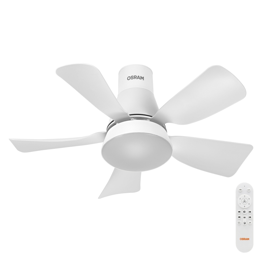 Osram - Dimmbarer LED-Deckenventilator LESTE LED/15W/230V 3000/4000/6500K + Fernbedienung
