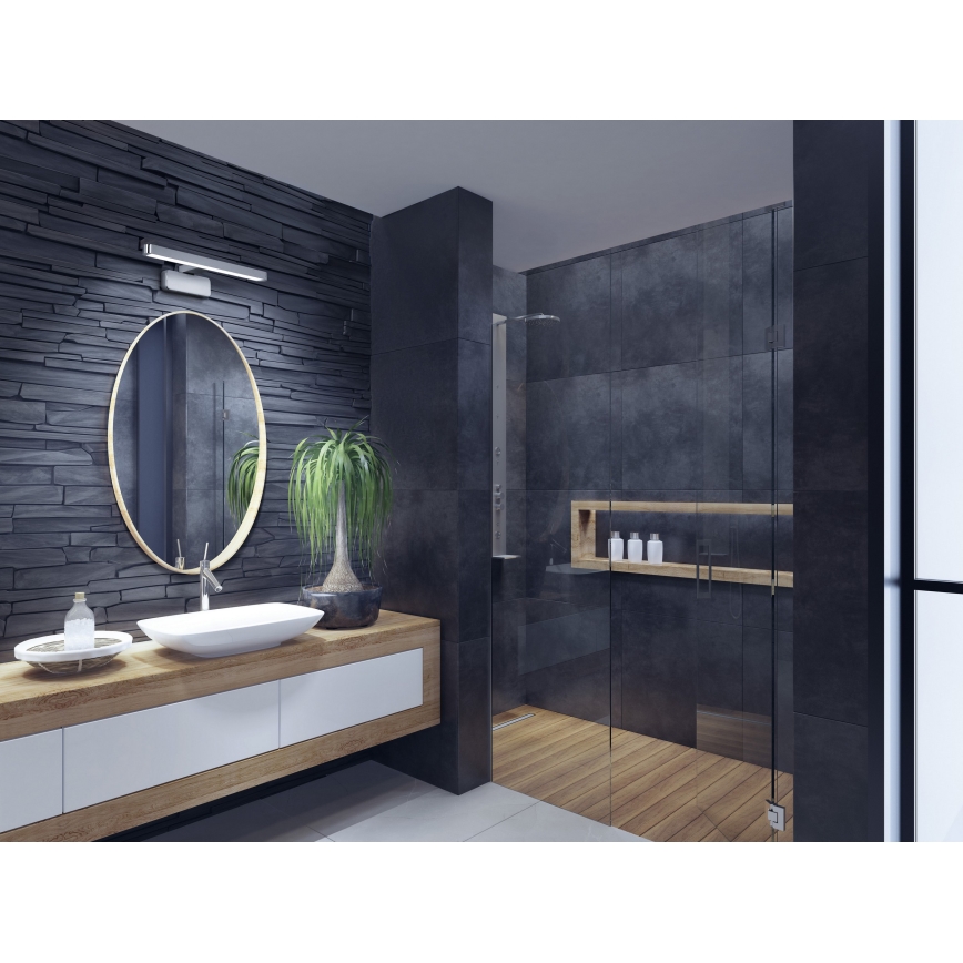 Osram - Applique LED pour miroir de salle de bains DISC BAR LED/7W/230V 3000/4000K 40 cm IP44 chrome brillant