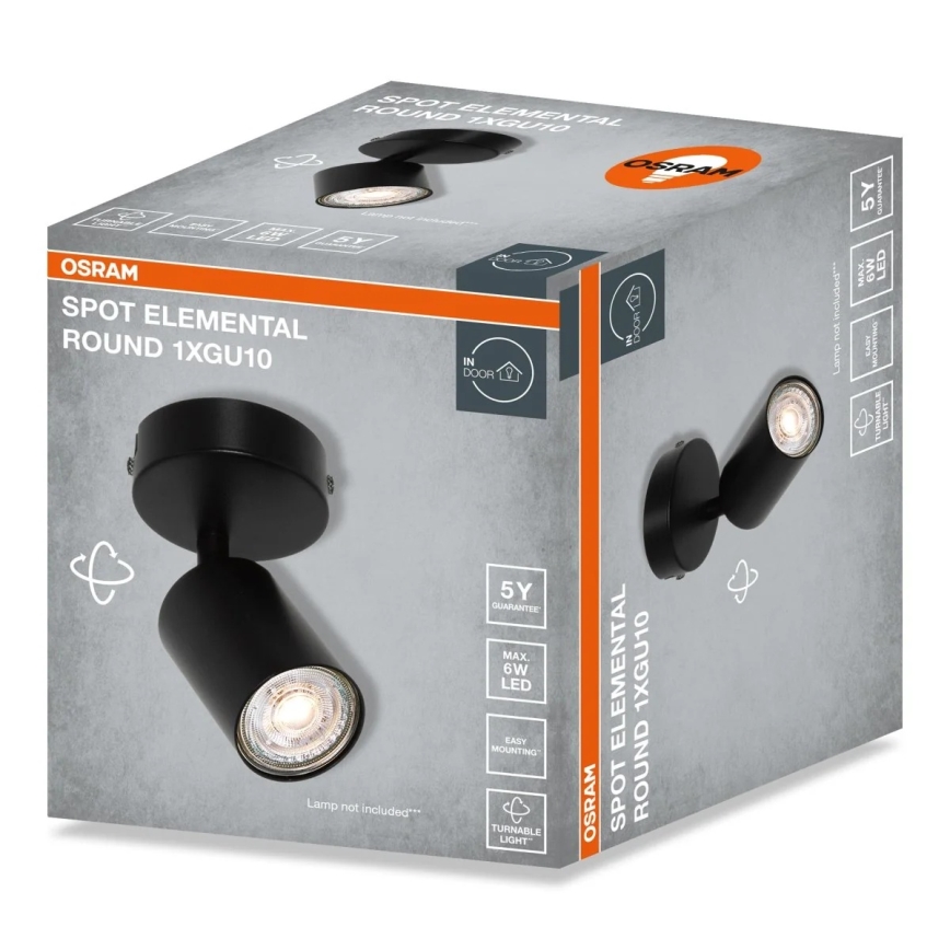 Osram - Faretto ELEMENTAL 1xGU10/6W/230V