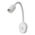Osram - Flexible Wandleuchte PLUG TUBE FLEX 1xGU10/5W/230V weiß