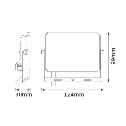 Osram - FLOODLIGHT LED-Strahler 20 W, 230 V, 4000 K, IP65
