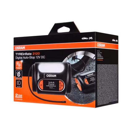 Osram - Gonfleur numérique de pneus TYREinflate 2120 180W/12V