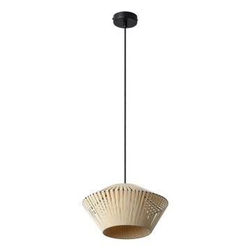 Osram - Hängeleuchte mit Drahtseilaufhängung DECOR STRIPES 1xE27/10W/230V Ø 30,5 cm beige