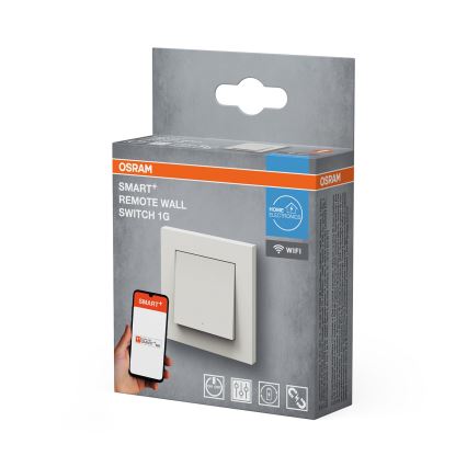 Osram - Interrupteur sans fil à bouton unique SMART+ 5V Wi-Fi