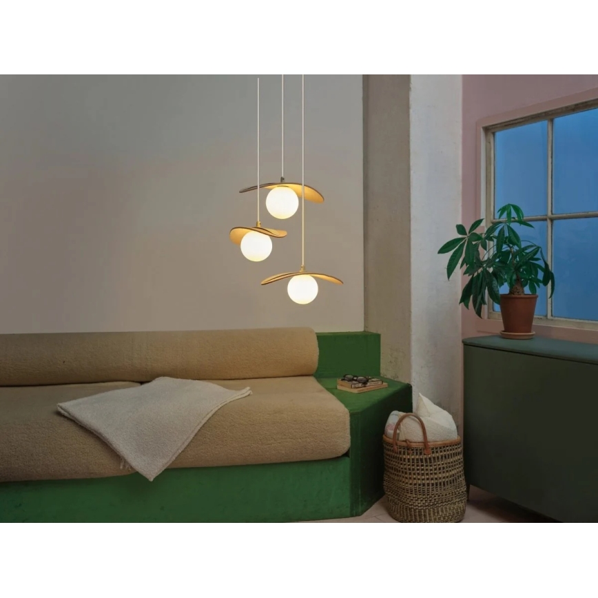 Osram - kabelabhängige Hängeleuchte DECOR PEARL 3xG9/5W/230V beige