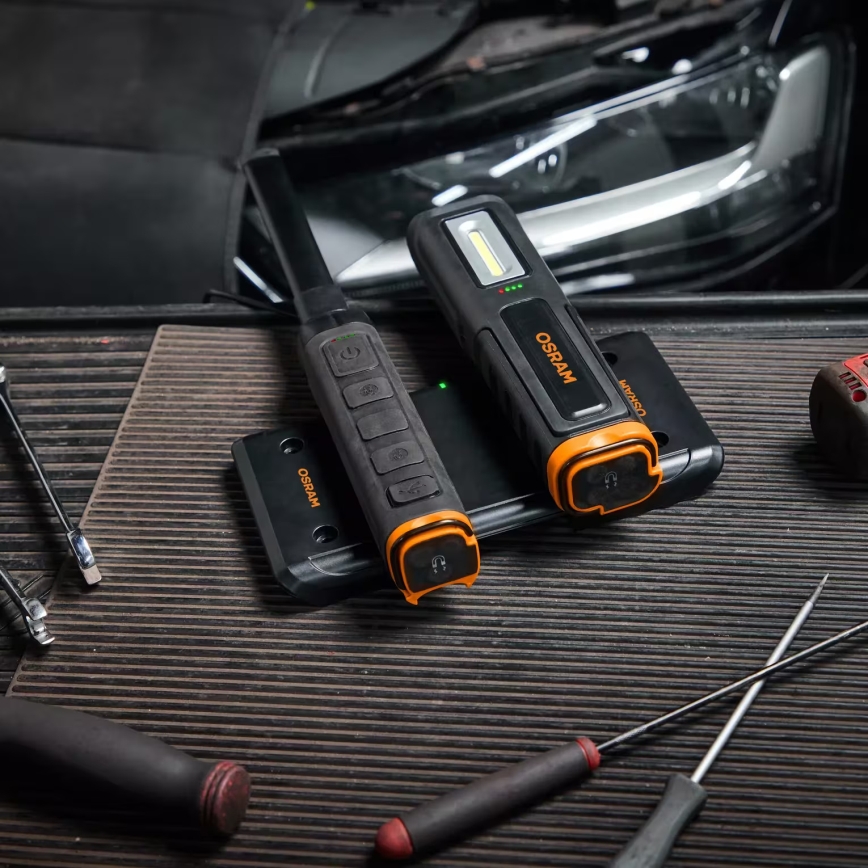 Osram - Kabelloses magnetisches Ladepad LEDINSPECT DUAL CHARGE PAD 5V