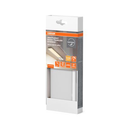 Osram - Kit d'extension pour luminaire LED sous-meuble UNDERCABINET LED/3,85W/36V 3000K 8,1x17,9 cm blanc