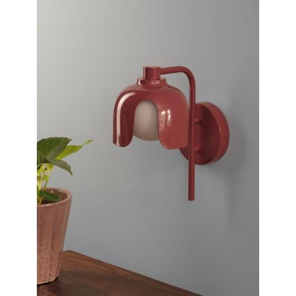 Osram - Lampada da parete DECOR COROLLE 1xG9/20W/230V rossa