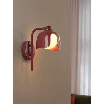 Osram - Lampada da parete DECOR COROLLE 1xG9/20W/230V rossa