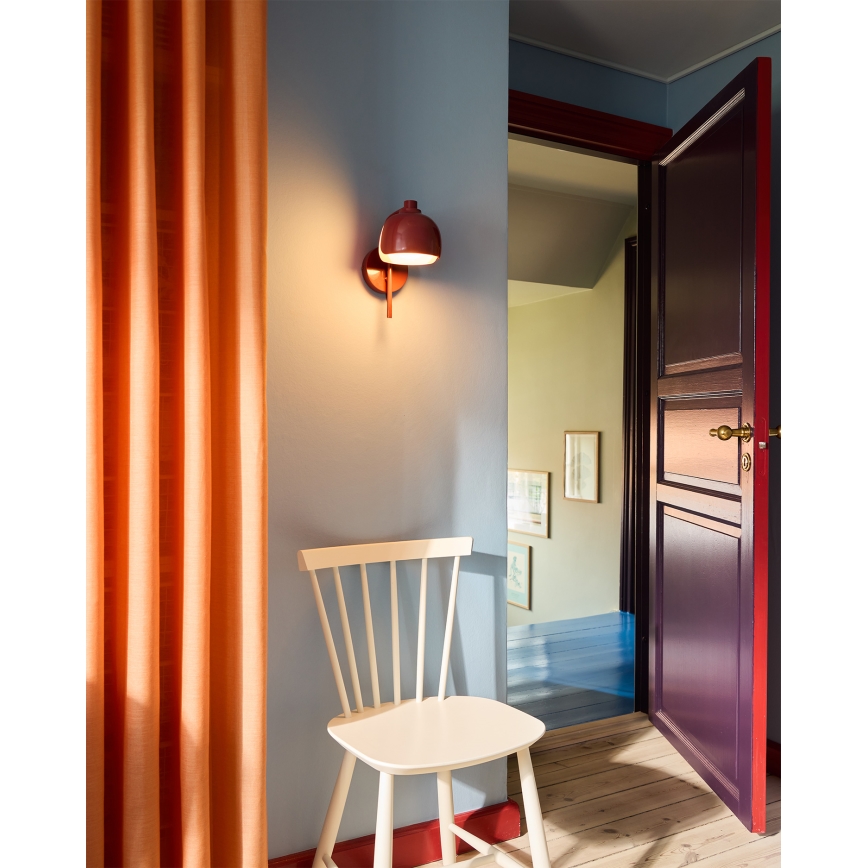 Osram - Lampada da parete DECOR COROLLE 1xG9/20W/230V rossa