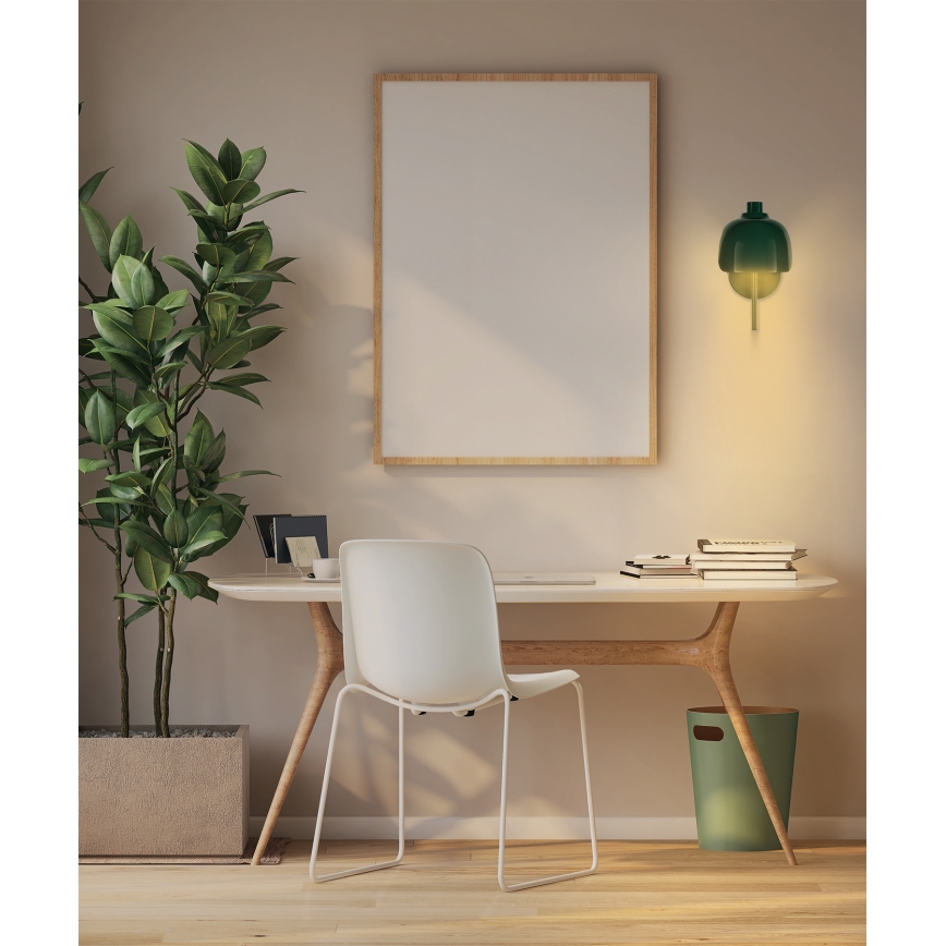 Osram - Lampada da parete DECOR COROLLE 1xG9/20W/230V verde