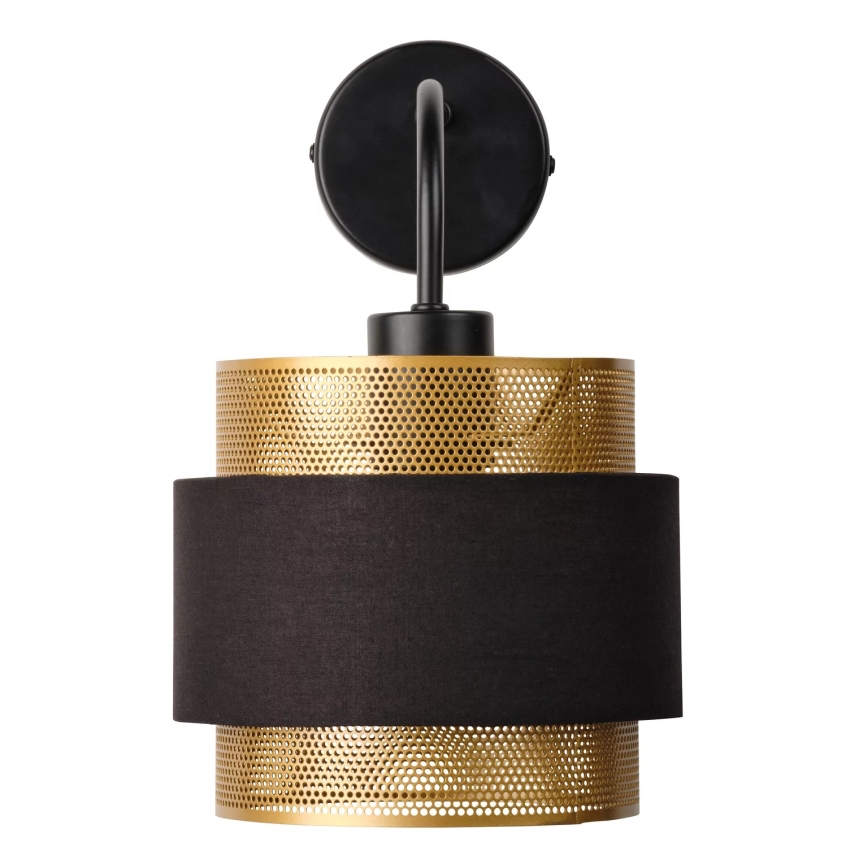 Osram - Lampada da parete DECOR HORNET 1xE27/10W/230V nero/oro