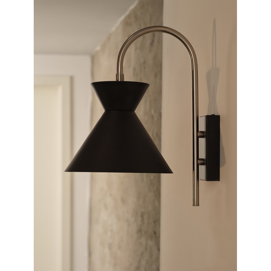 Osram - Lampada da parete DECOR WAIST 1xE27/40W/230V nera