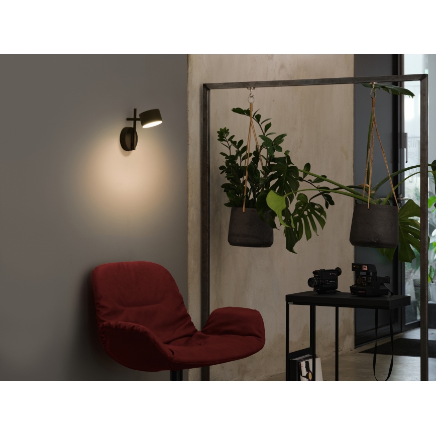 Osram - Applique da parete dimmerabile a LED con comando a sfioramento DECOR KYOTO LED/12W/230V CRI 90 nero