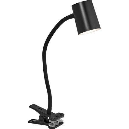 Osram - Lampada da scrivania con clip DESK LINE 1xGU10/9W/230V nera