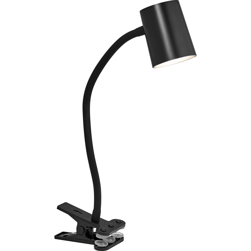 Osram - Lampada da scrivania con clip DESK LINE 1xGU10/9W/230V nera
