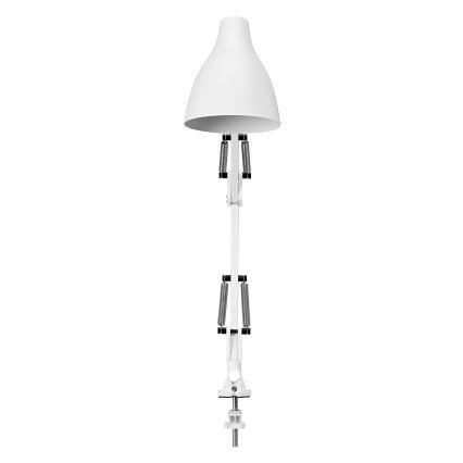 Osram - Lampada da scrivania con morsetto DESK LINE 1xE27/11W/230V bianca